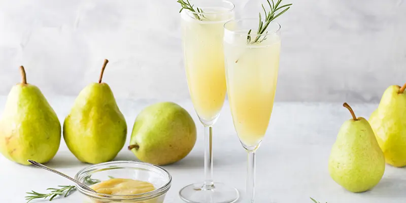 Spiced Pear Wine Spritzer Recipe