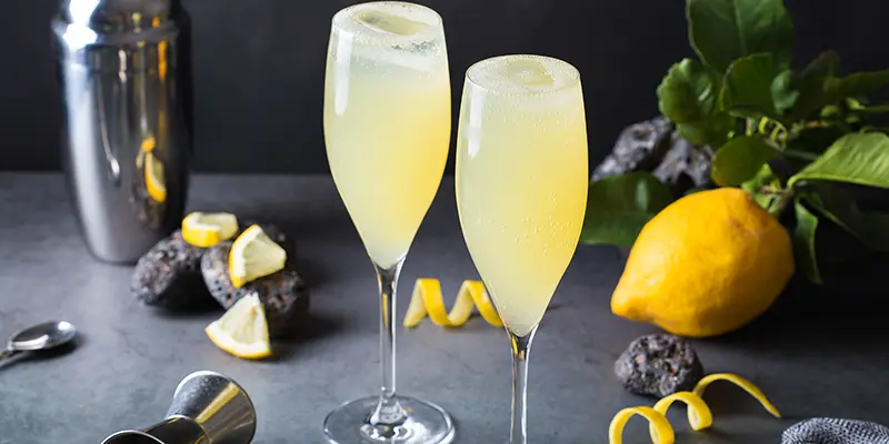 Lemon Flower Fizz Recipe