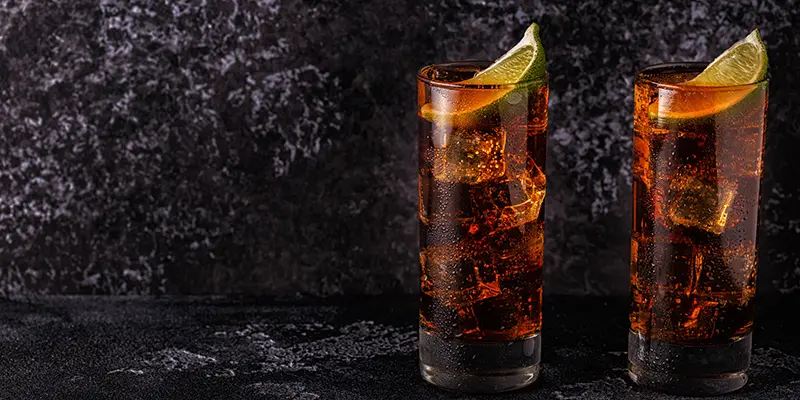 RUM&COLA Cocktail: Recipe and Ingredients