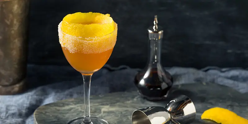 Apricot Almond Crusta Recipe