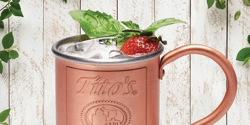 Tito’s Strawberry Mule Recipe