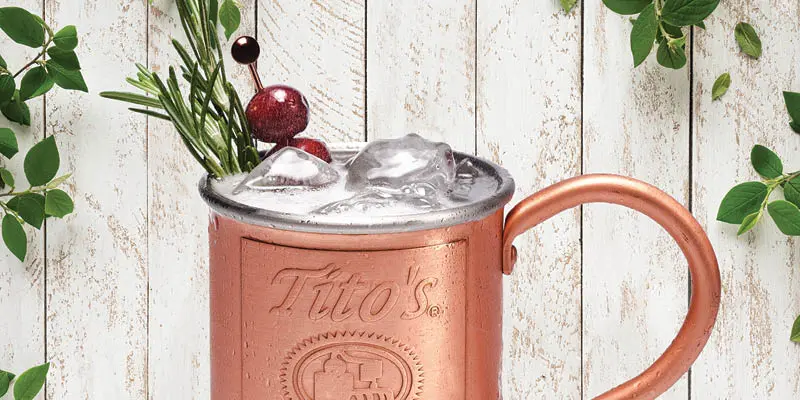 Tito's Cranberry Mule Recipe